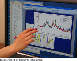 Optimization of hydrological model parameters