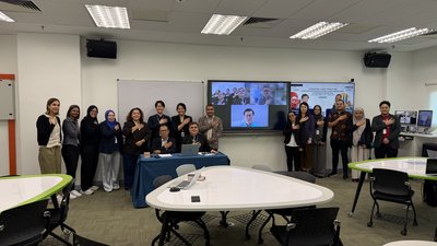 Sunway Universityとの共催ウェビナー 参加者集合写真
