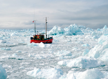 中央北極海での将来的な漁業：写真1