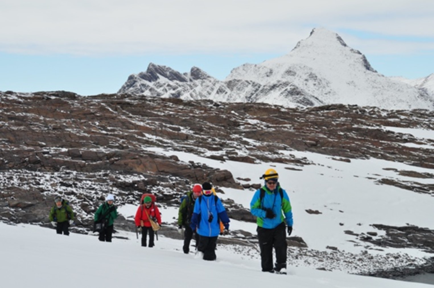 Field research near Mt. Riiser-Larsen, East Antarctica (2017)