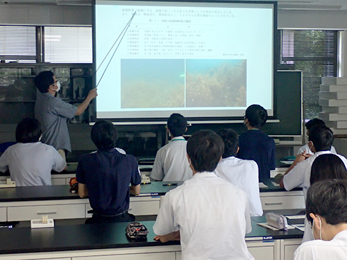 海藻についての講義