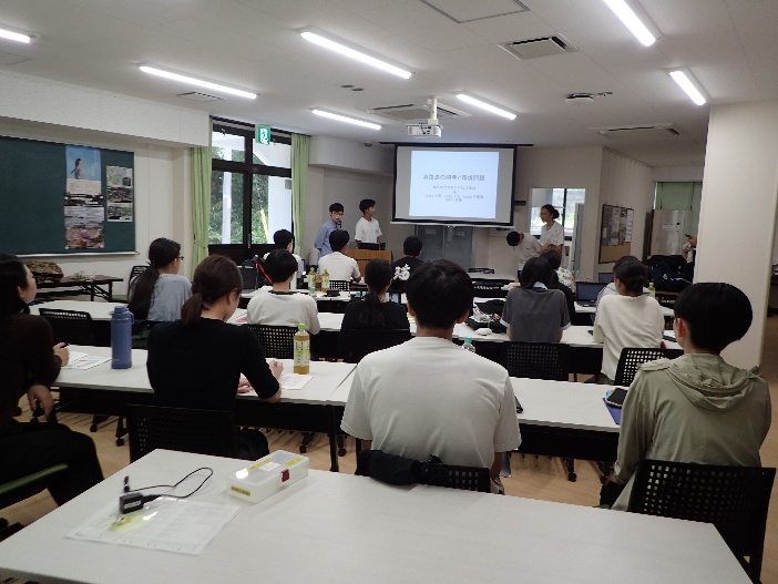 マリンサイトにて成果発表会