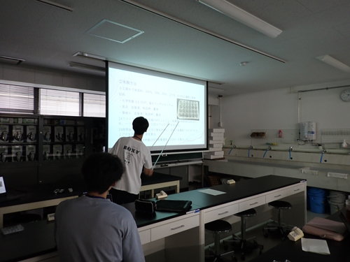 成果発表会の様子
