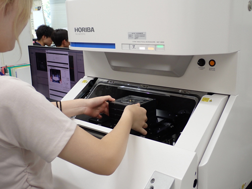 蛍光x線分析装置による元素分析