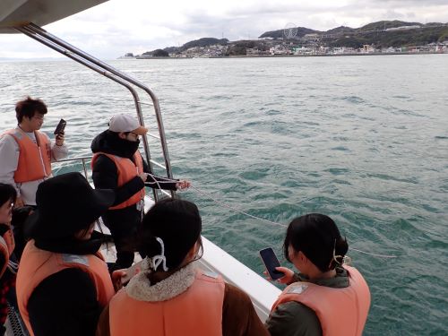 プランクトンの採集